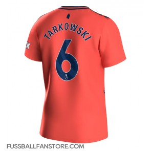 Everton James Tarkowski #6 Replik Auswärtstrikot 2023-24 Kurzarm